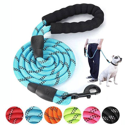 TrailGrip Reflective Rope Dog Leash (2 m)