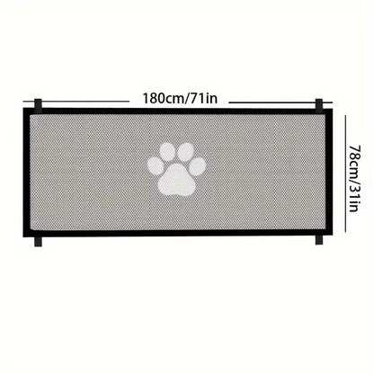 SafeGate Portable Pet Mesh Gate