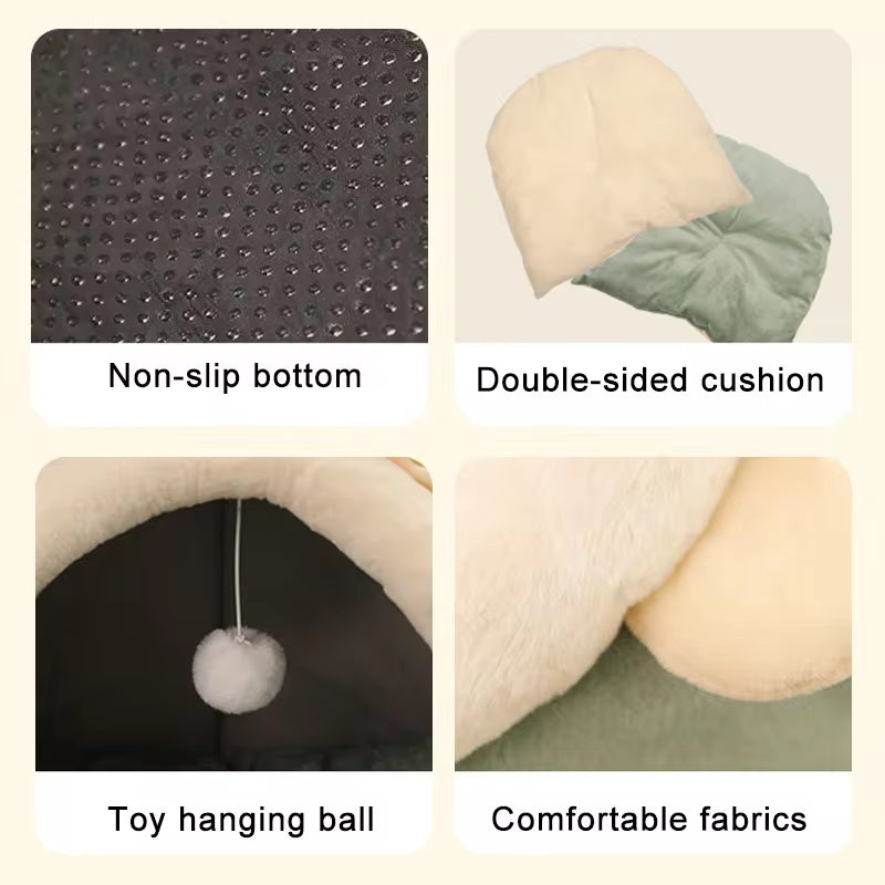 CosyCave Warm Cat Tent Bed