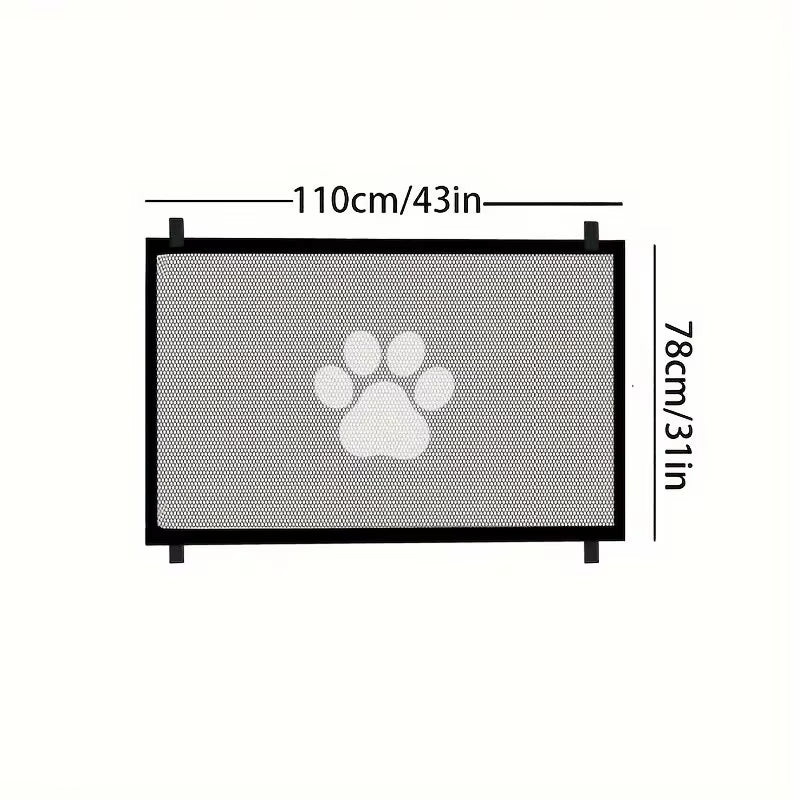 SafeGate Portable Pet Mesh Gate