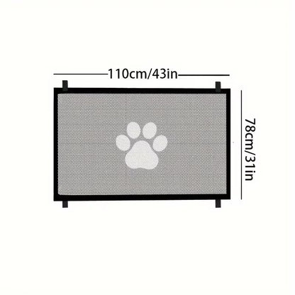 SafeGate Portable Pet Mesh Gate