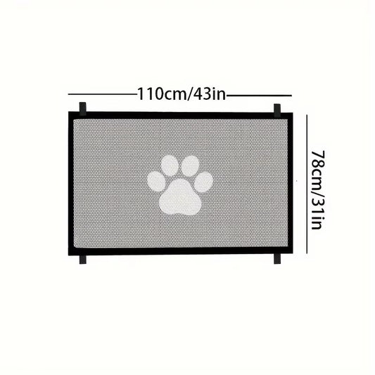SafeGate Portable Pet Mesh Gate
