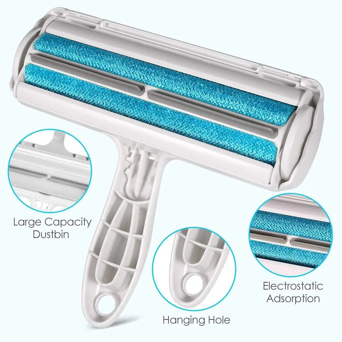 FurRoll Reusable Pet Hair Remover Roller