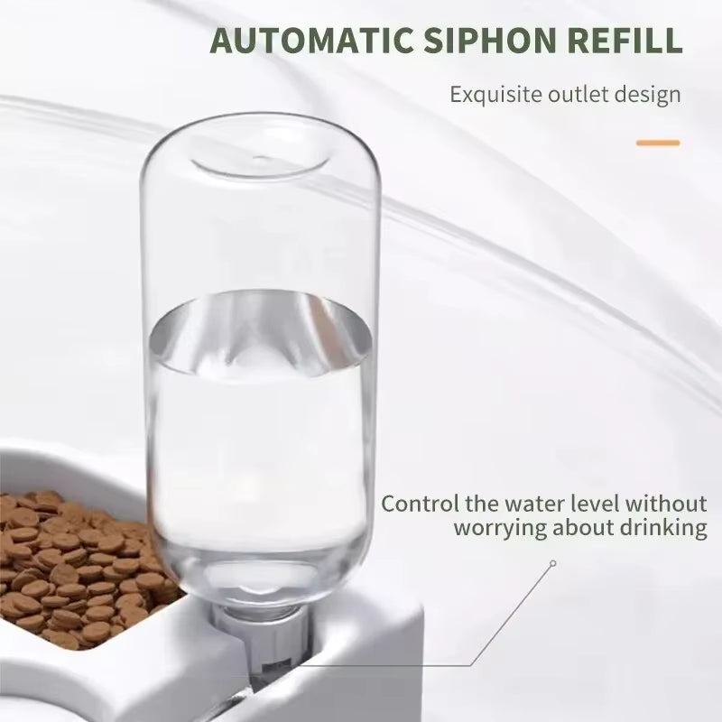 SipNServe Automatic Water & Feeding Pet Bowl