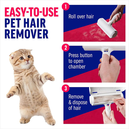 FurRoll Reusable Pet Hair Remover Roller
