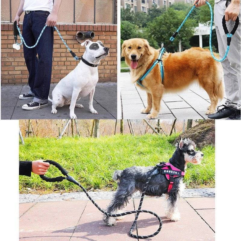 TrailGrip Reflective Rope Dog Leash (2 m)